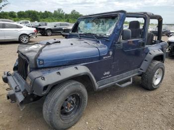  Salvage Jeep Wrangler