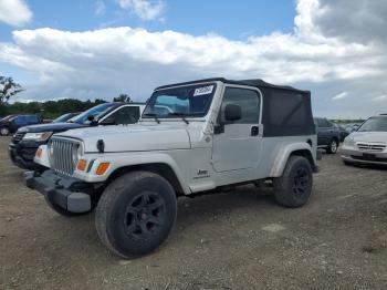  Salvage Jeep Wrangler