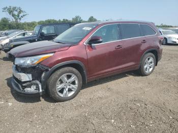  Salvage Toyota Highlander