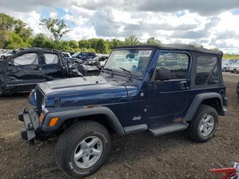  Salvage Jeep Wrangler