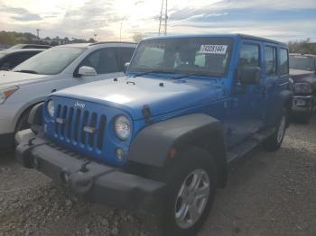  Salvage Jeep Wrangler