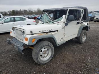  Salvage Jeep Wrangler