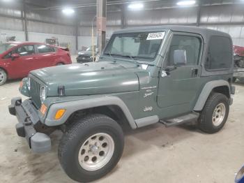  Salvage Jeep Wrangler