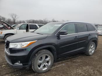  Salvage Toyota Highlander