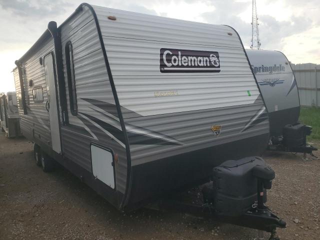  Salvage Coleman Travel Tra