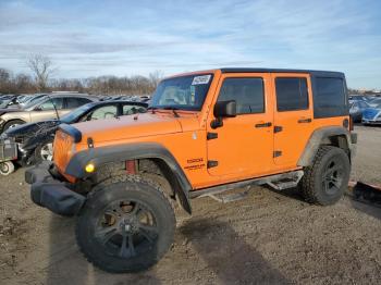  Salvage Jeep Wrangler