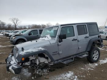  Salvage Jeep Wrangler