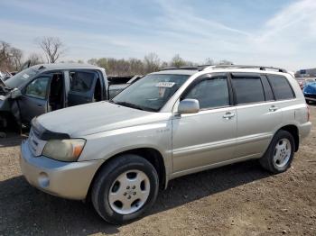  Salvage Toyota Highlander