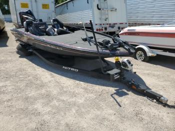  Salvage Nitro Boat&trlr
