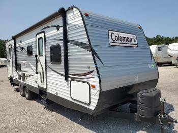  Salvage Coleman Trailer
