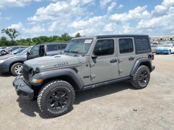  Salvage Jeep Wrangler