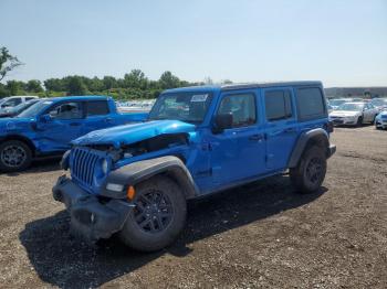  Salvage Jeep Wrangler