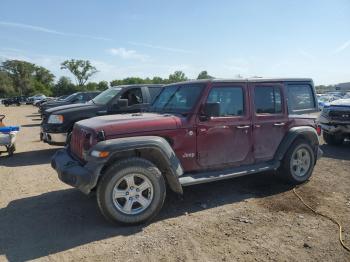  Salvage Jeep Wrangler