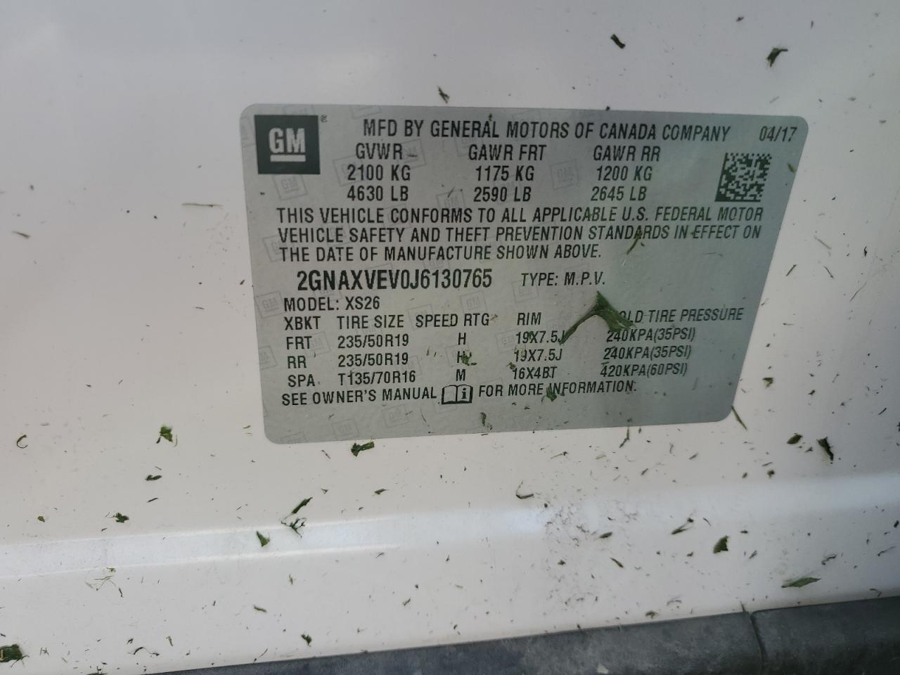 Chevrolet Equinox Premier Image 10