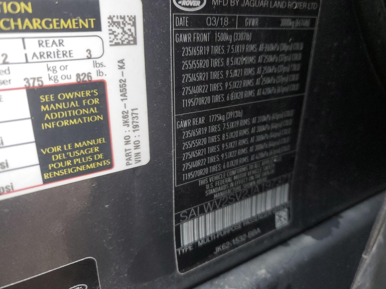 Land Rover Range Rover Hse Dynamic Image 10