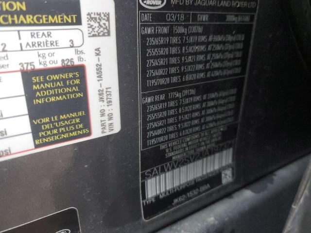 Land Rover Range Rover Hse Dynamic Image 10