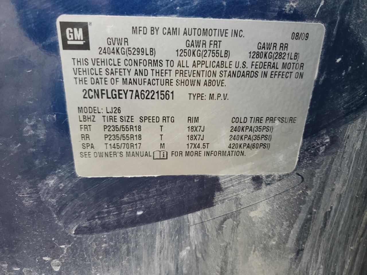 Chevrolet Equinox Ltz Image 11