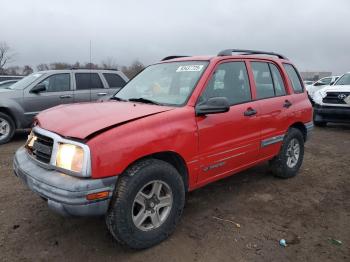  Salvage Chevrolet Tracker