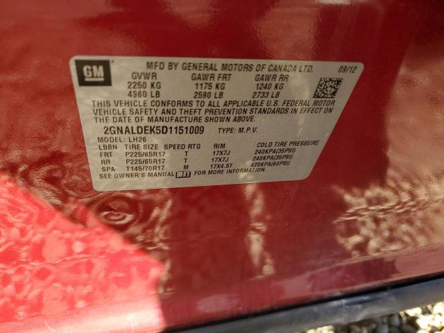 Chevrolet Equinox Lt Image 11