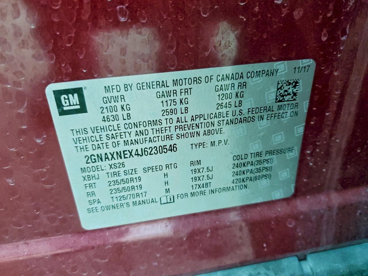 Chevrolet Equinox Premier Image 8