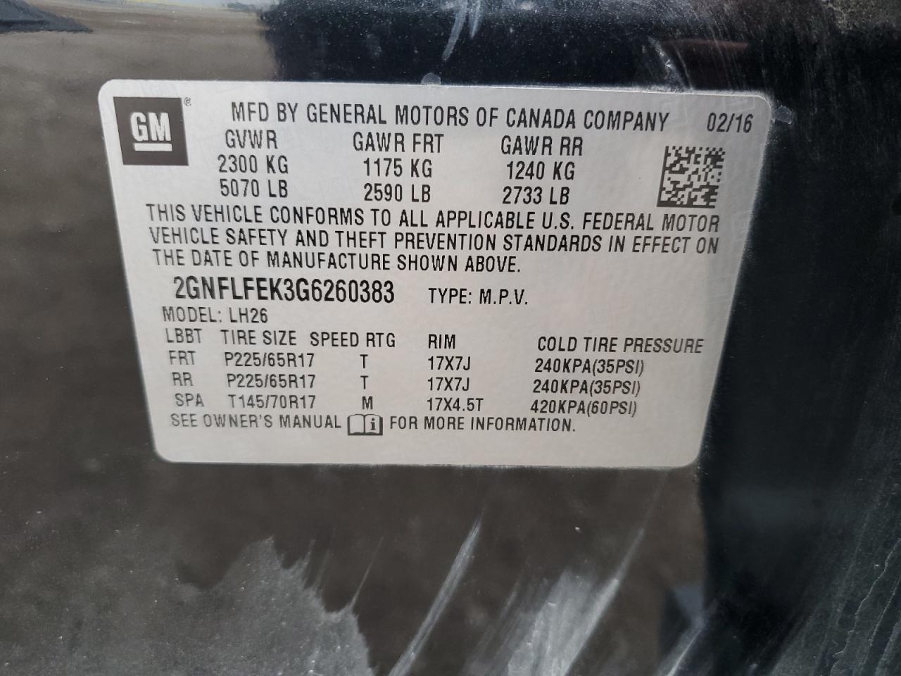 Chevrolet Equinox Lt Image 2