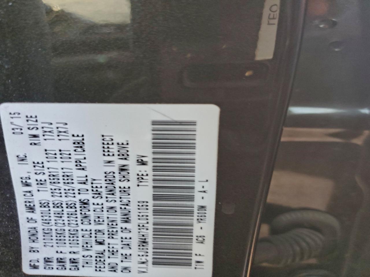 Honda Crv Exl Image 9