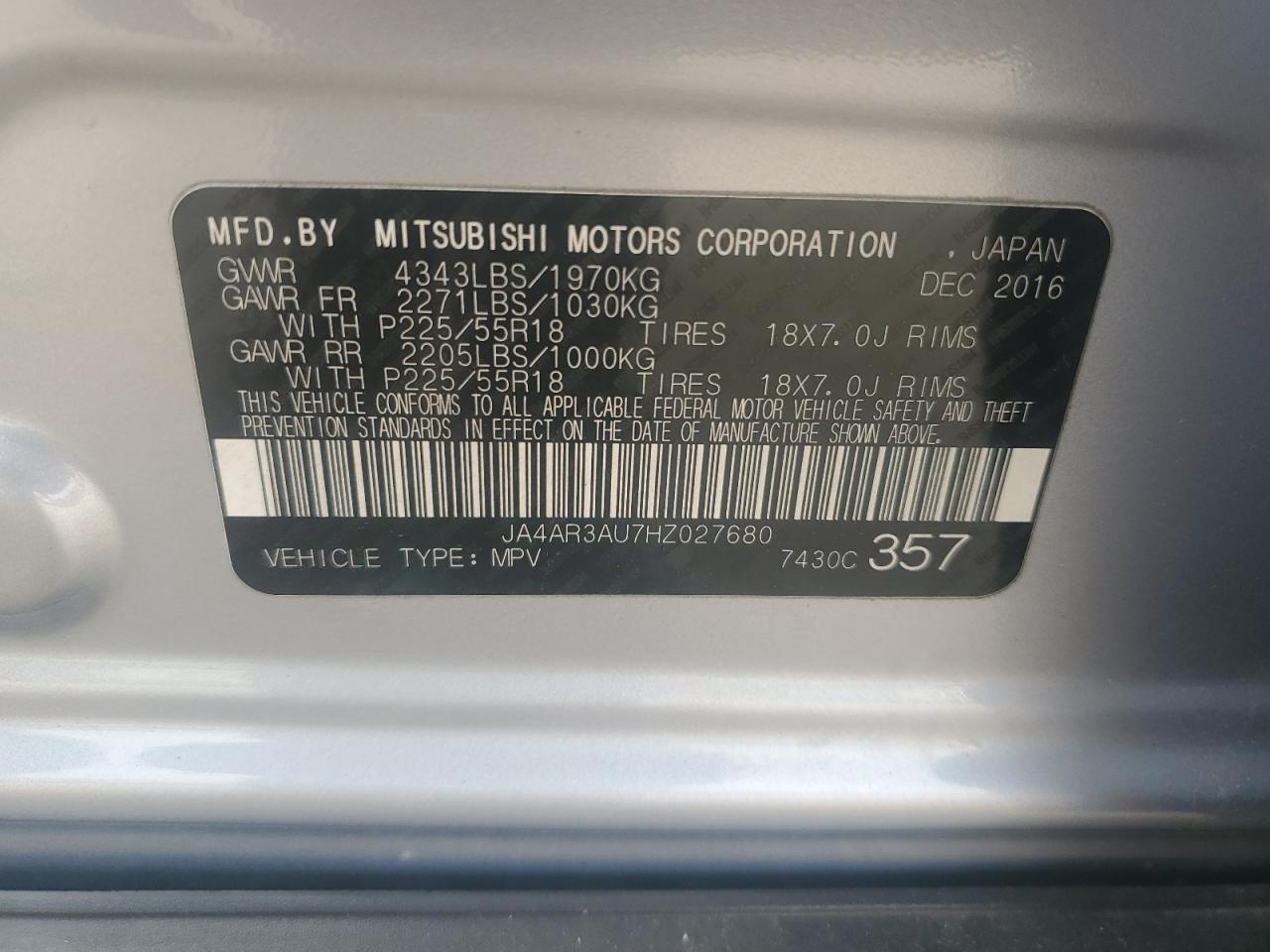 Mitsubishi Outlander Es Image 8