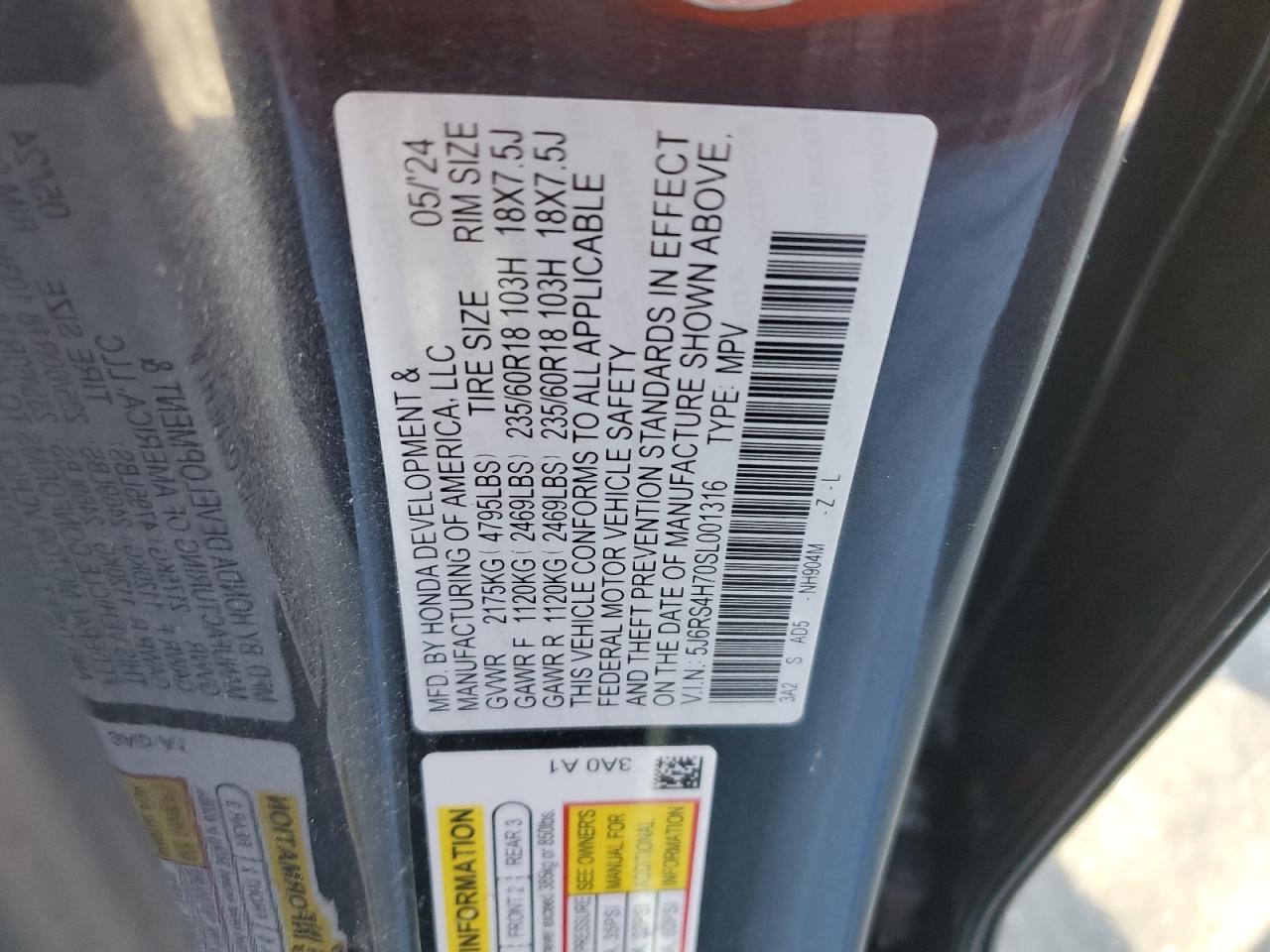 Honda Crv Exl Image 11