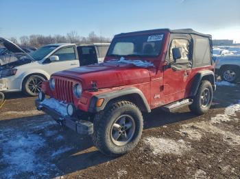  Salvage Jeep Wrangler