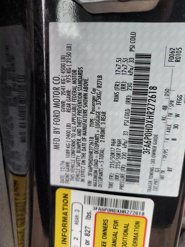 Ford Fusion Se Image 3