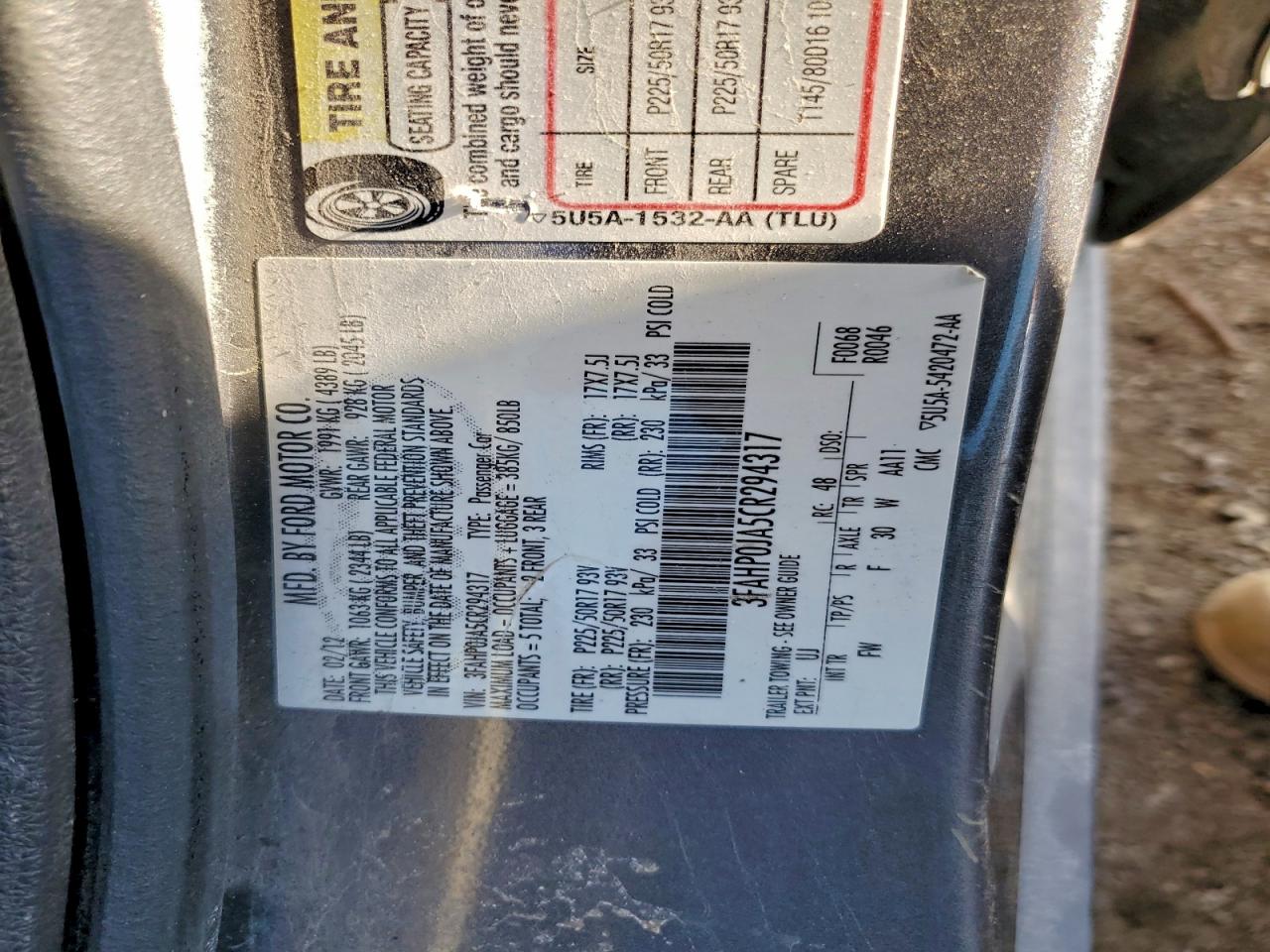 Ford Fusion Sel Image 7