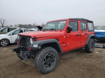  Salvage Jeep Wrangler
