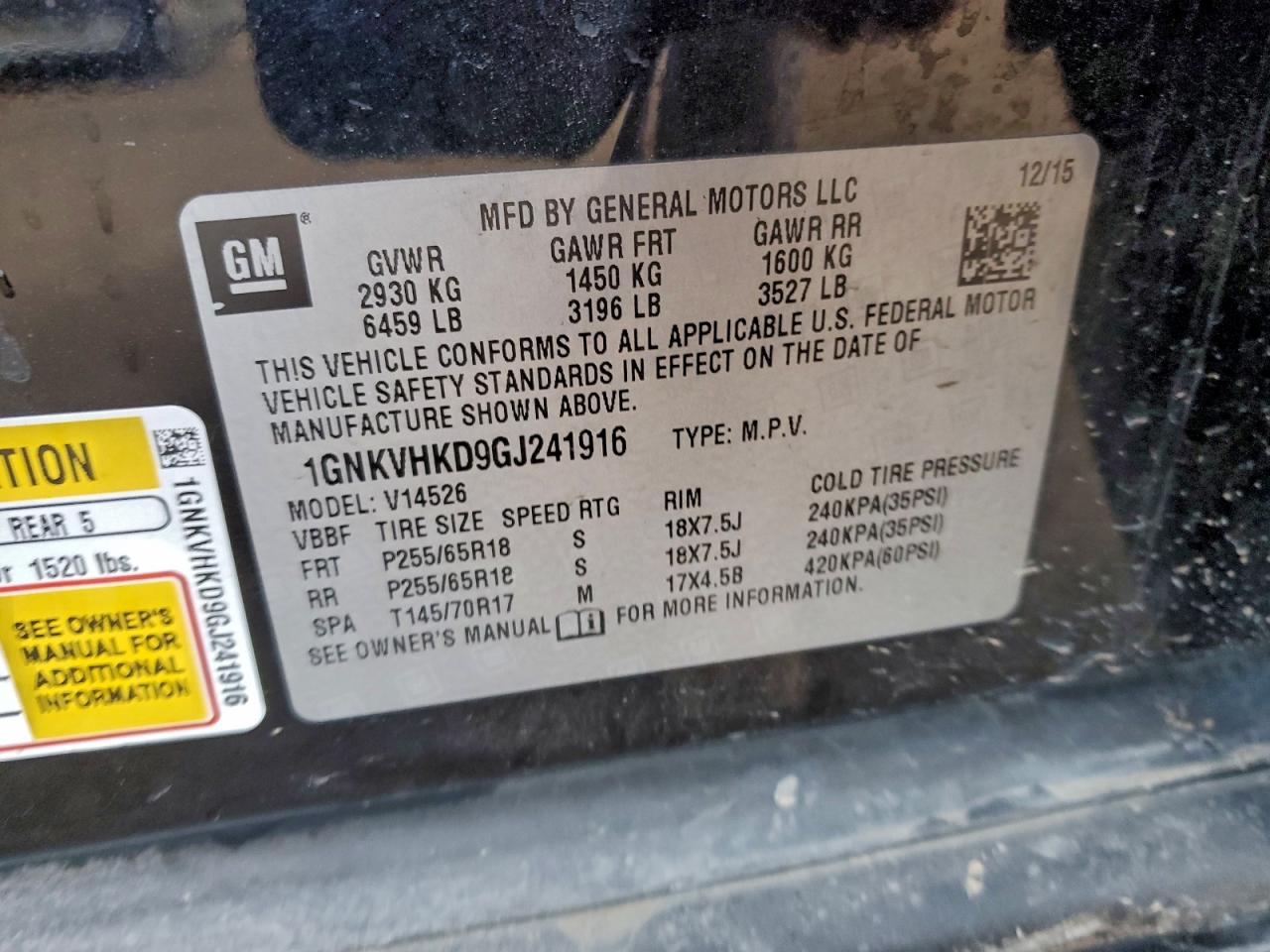 Chevrolet Traverse Lt Image 10