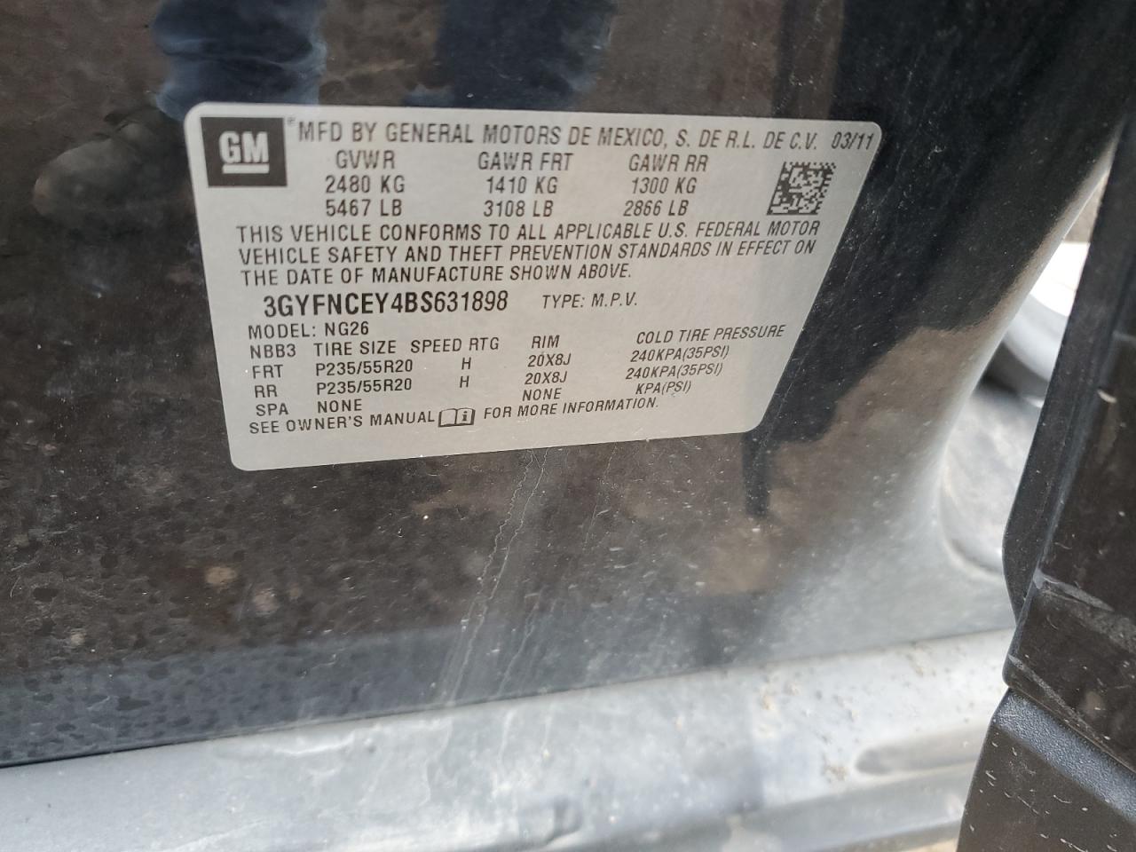 Cadillac SRX Premium Collection Image 8