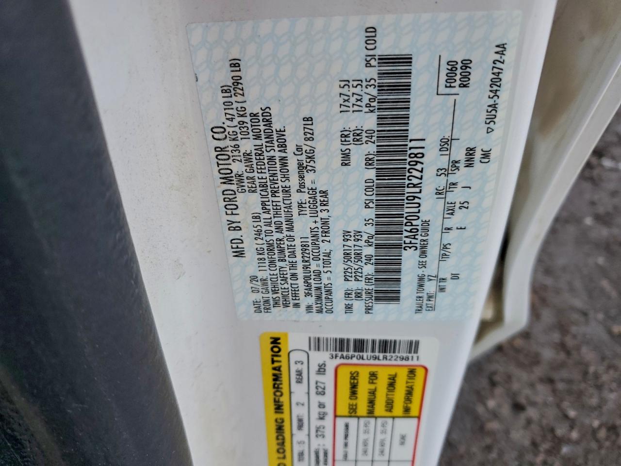 Ford Fusion Se Image 3