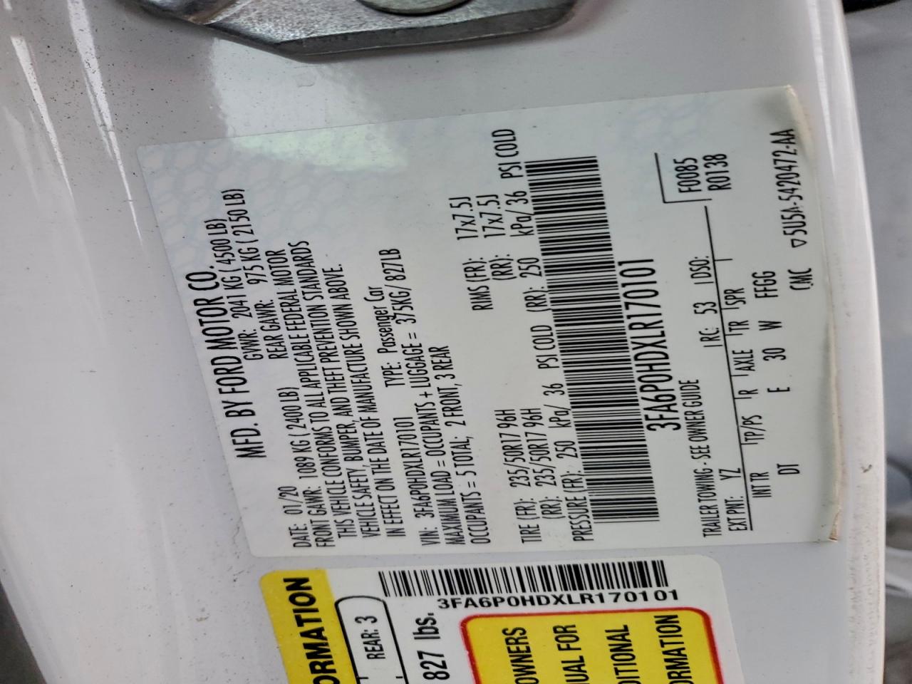 Ford Fusion Se Image 12