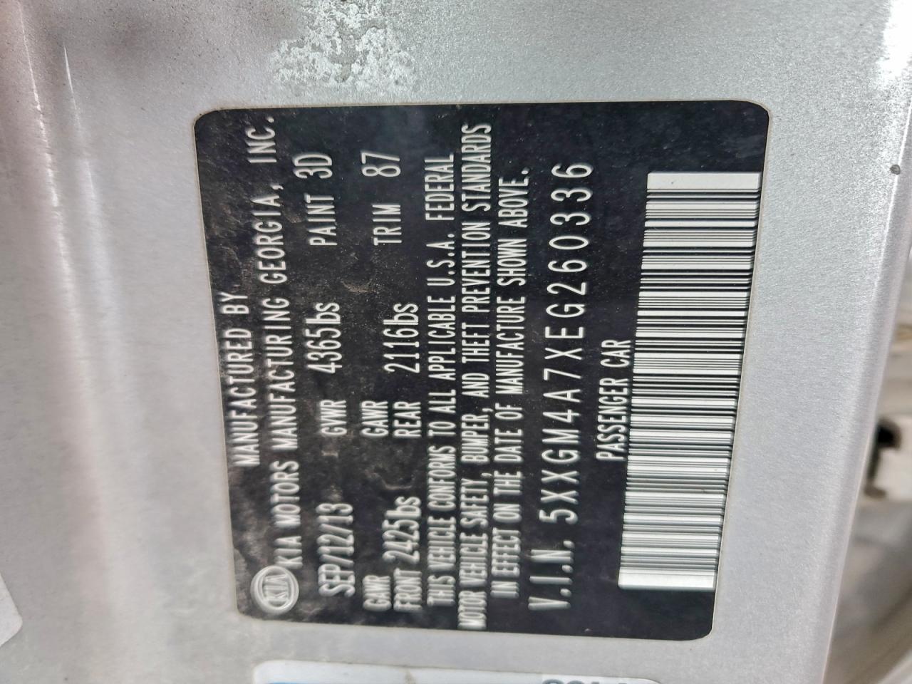 Kia Optima Lx Image 7