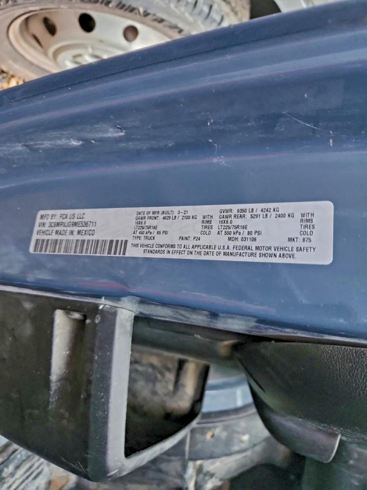 Ram Promaster 3500 High Image 8