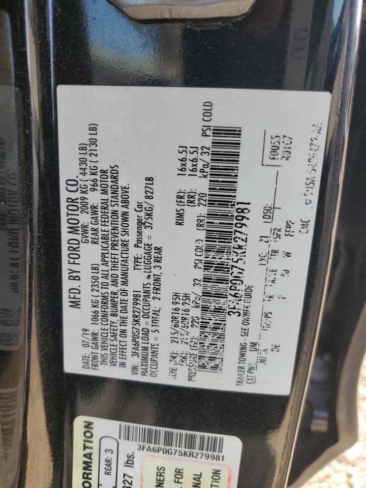 Ford Fusion S Image 10